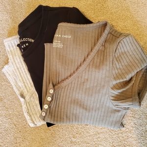 Lot of (3) Crop Tops